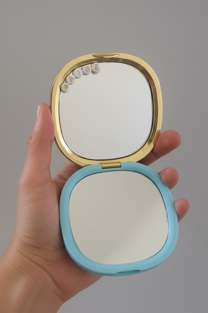 Hand made bedazzled mirror